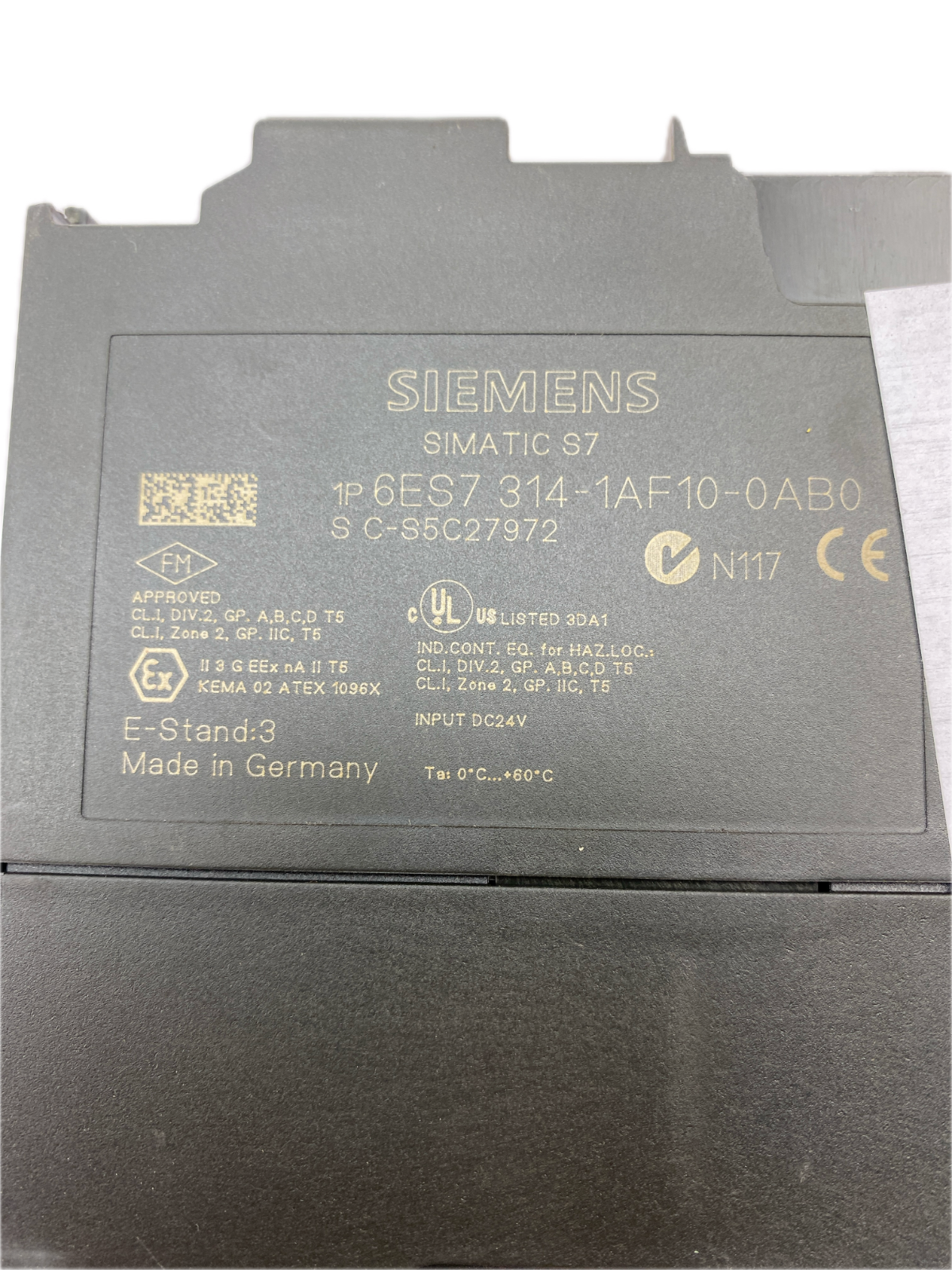 SIEMENS CPU314 SIMATIC S7 6ES7 314-1AF10-0AB0 ... Defekt