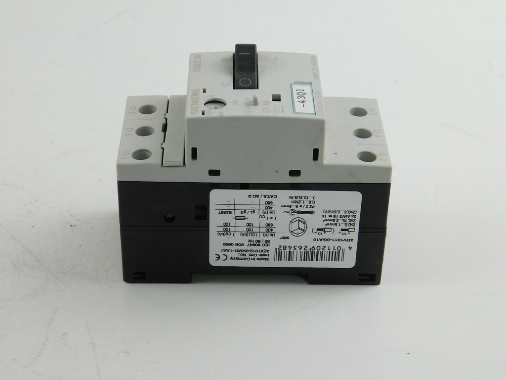 Siemens Sirius  3RV1011-0GA10   ** 2 Stück **