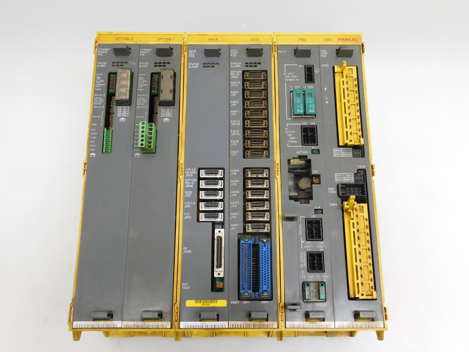 FANUC A05B-2300-C003  A16B 2201 0890 A16B 2200 0841 A16B 1212 1540  