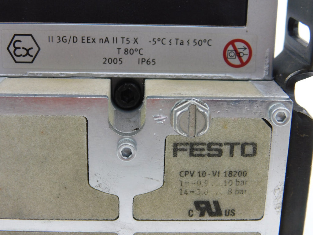 FESTO CPV-10-VI 11509 18200 TN02 14: 3,0 ...8bar
