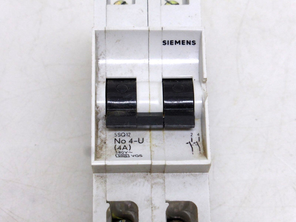 Siemens 5SQ12 No 4-U Leitungsschutzschalter 2-polig ~380V
