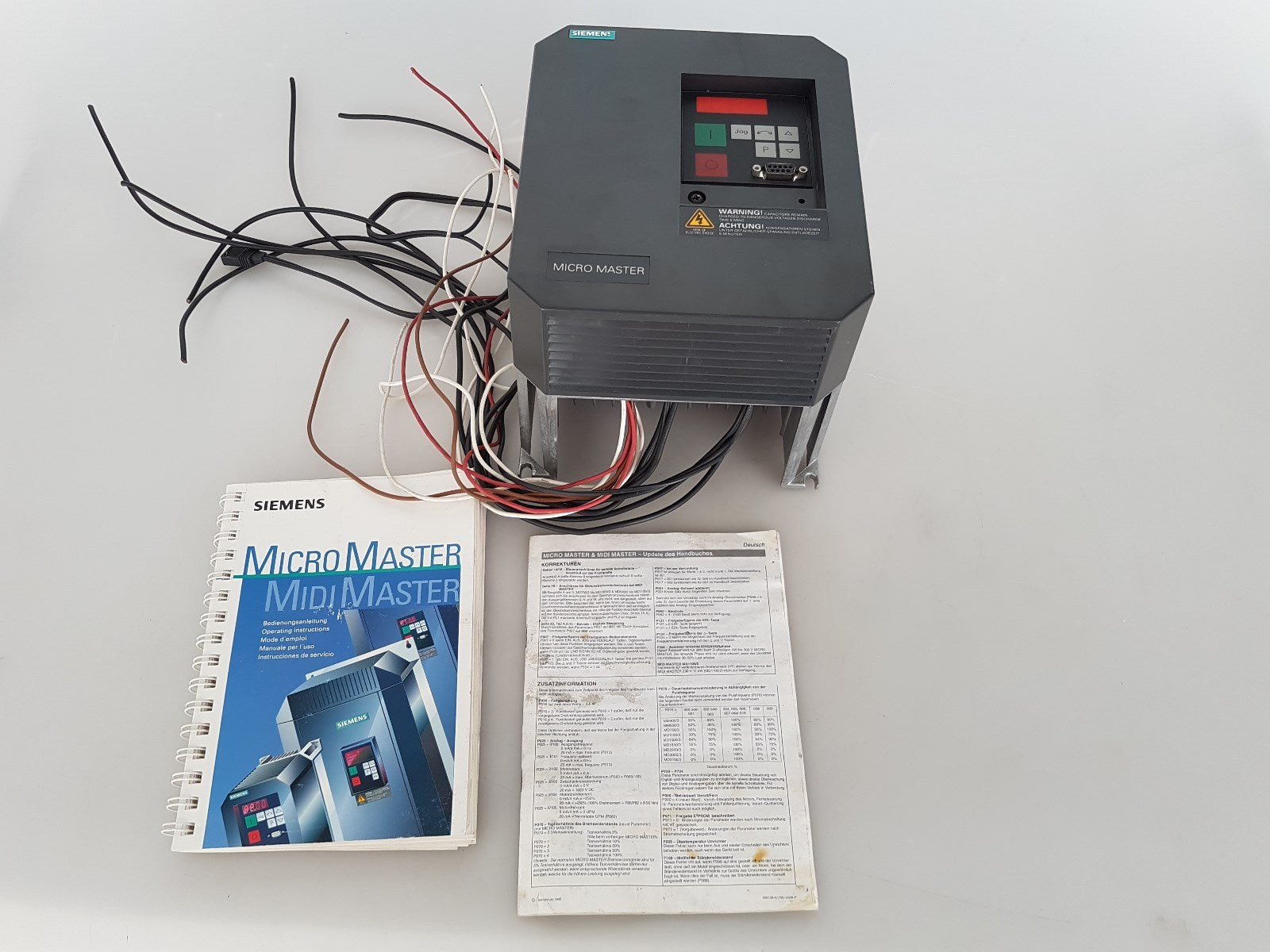 Siemens MICRO MASTER 6SE3121-3DC40