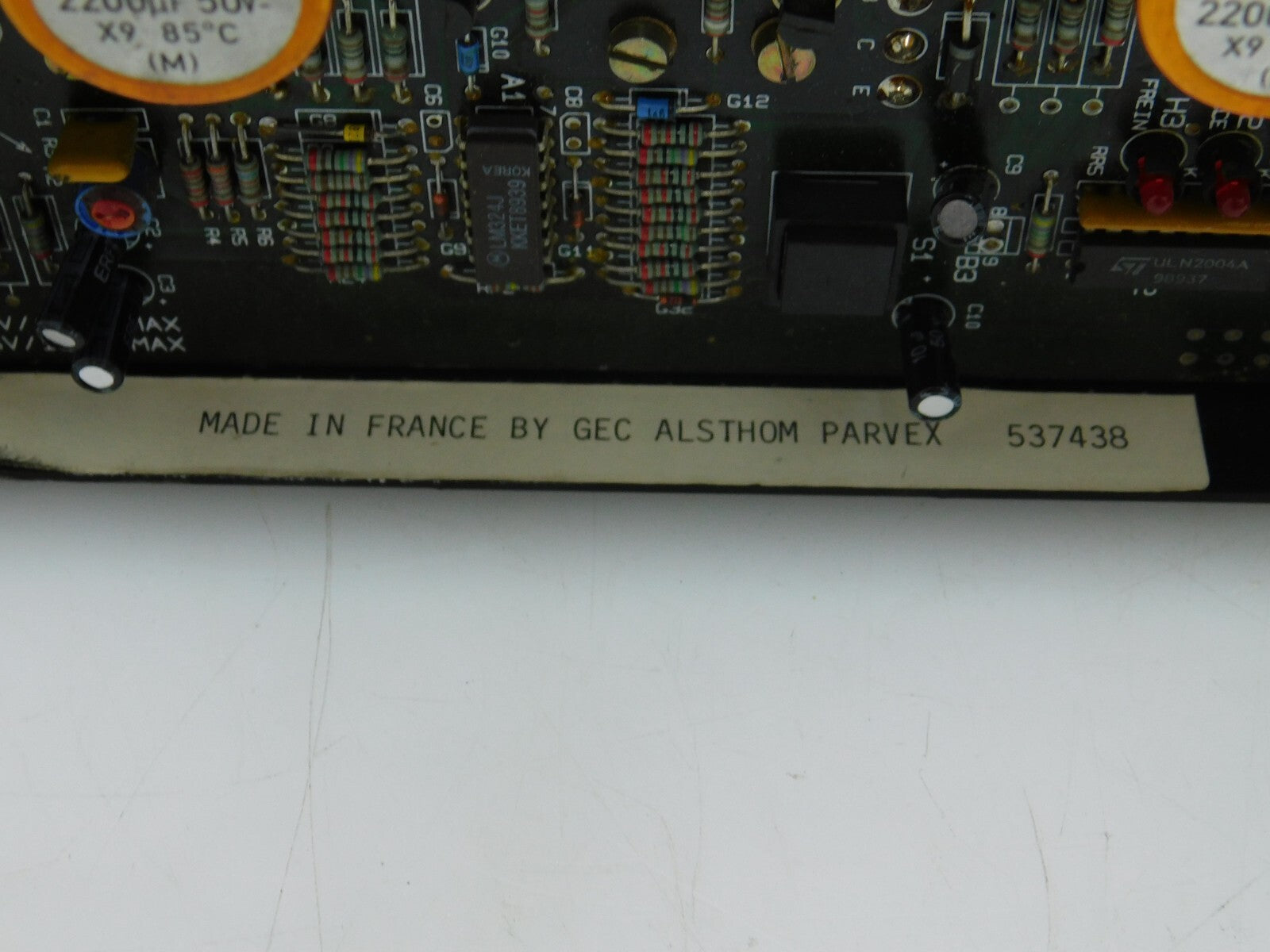 ABB SERVO DRIVE D05020/R0005 ALSTHOM PARVEX