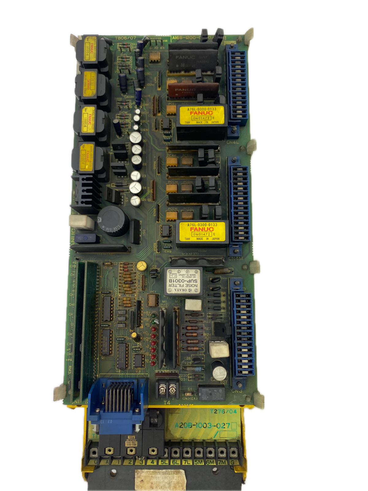Fanuc  TYPE NO. A16B-1200-0800/10B