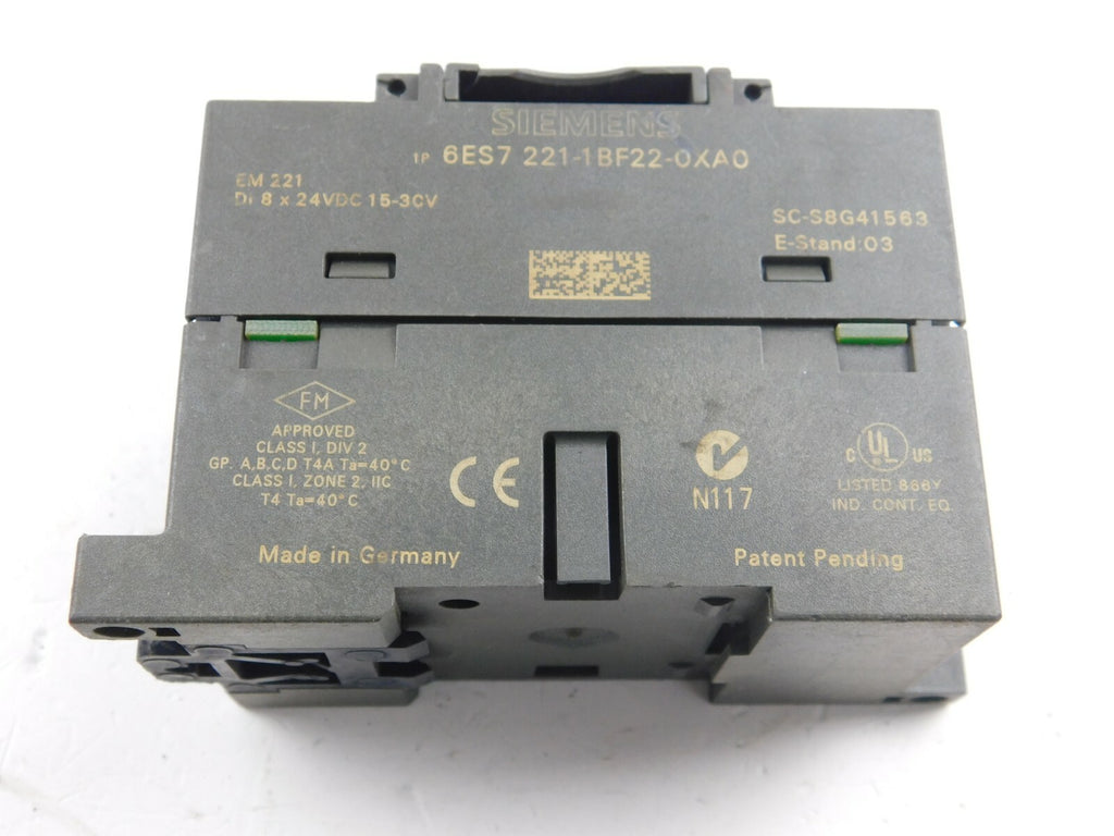 Siemens 6ES7 221-1BF22-0XA0  221-1BF22-0XAC + Sockel