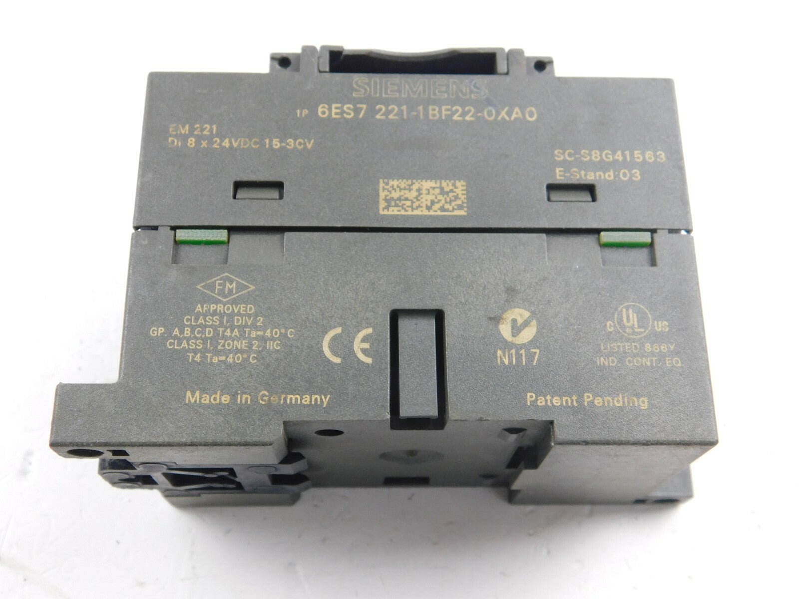 Siemens 6ES7 221-1BF22-0XA0  221-1BF22-0XAC + Sockel