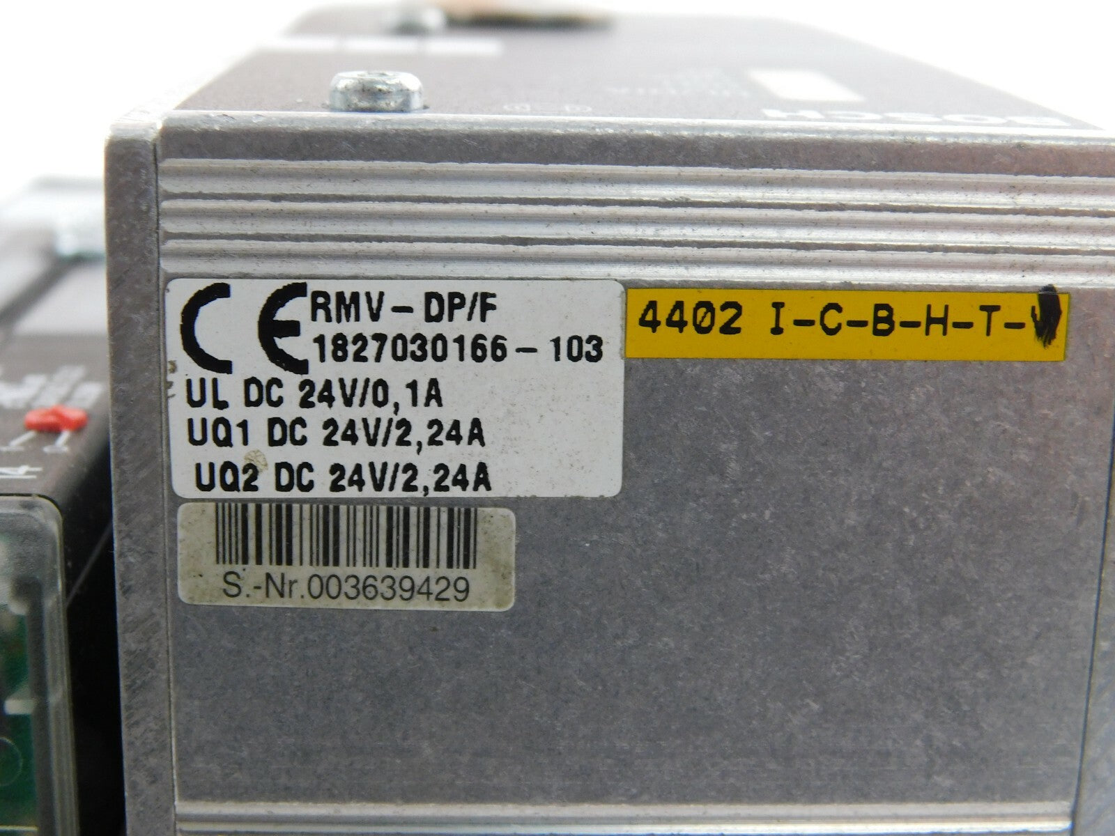 BOSCH Rexroth 1827030166-103  0820055601 0820055101 0820055102