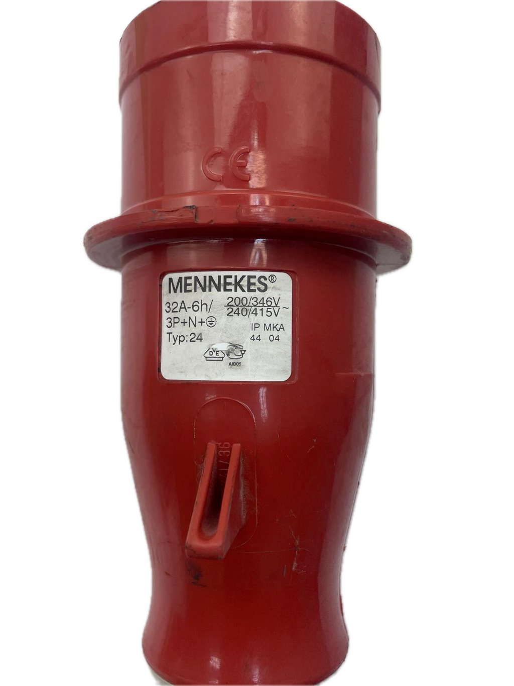Mennekes Typ 24 CEE-Stecker 32 A 6h 5-polig 400 V IP44** 2 st**