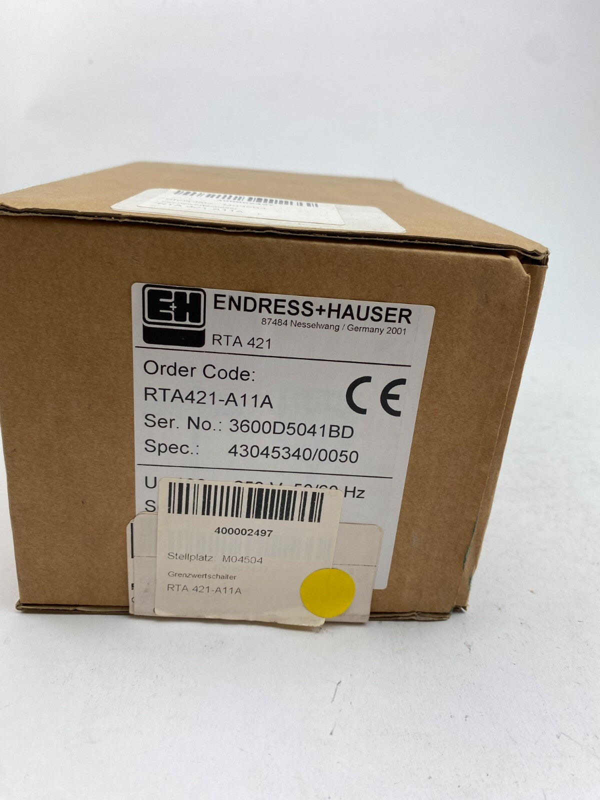 ENDRESS+HAUSER RTA421-A11A