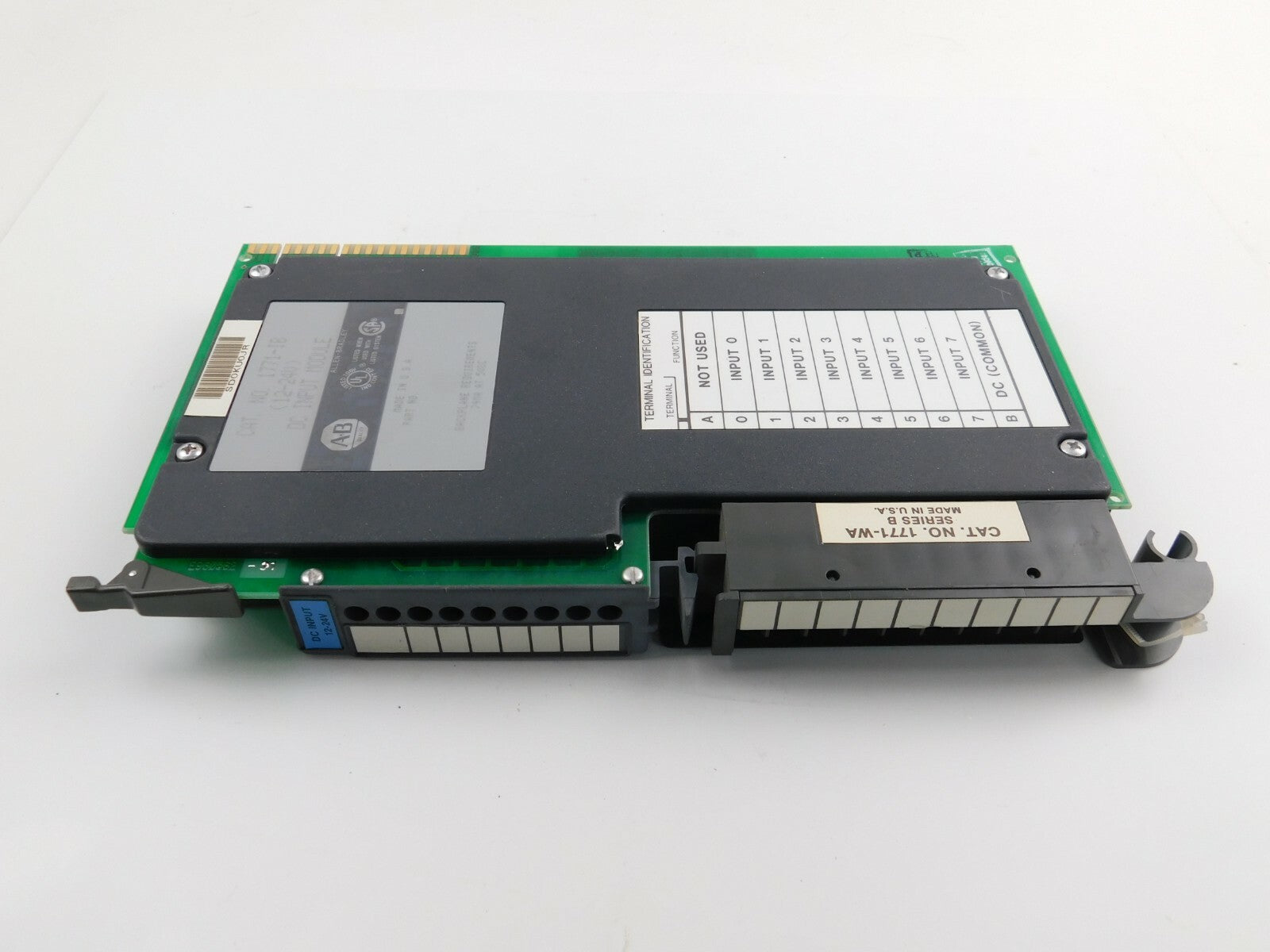 Allen Bradley  CAT.NO.1771- IB (12-24 V) DC INPUT  MODULE 