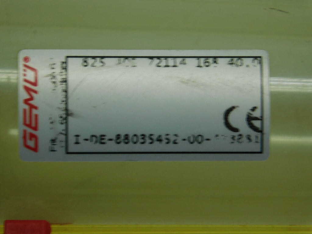 GEMÜ Durchflussmesser 825 40D 72114 168 40.0  88035452-00