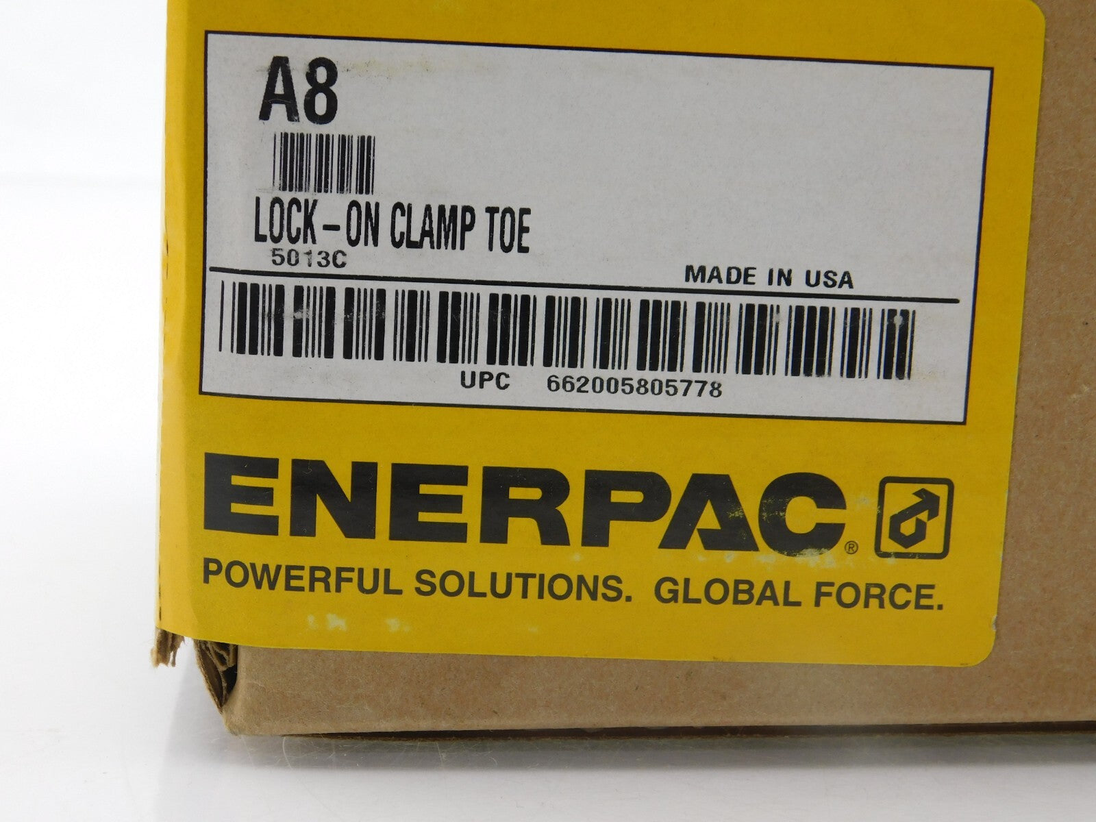 ENERPAC A8 LOCK-ON CLAMP TOE 5013C