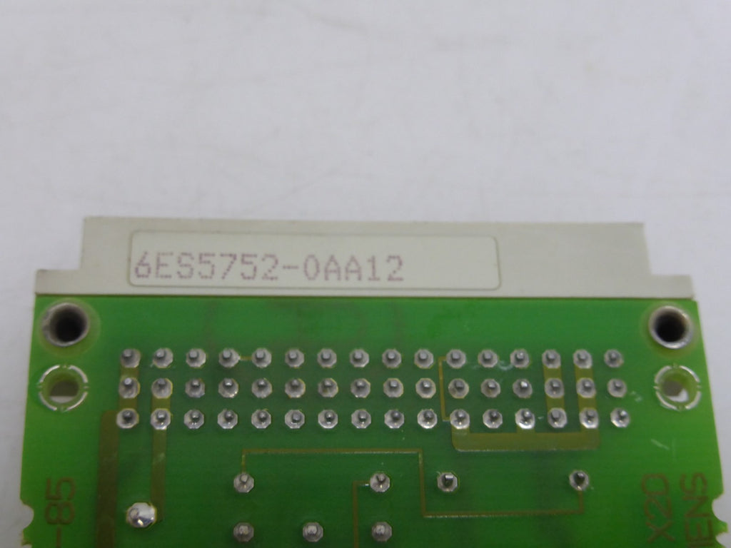 Siemens 6ES5752-0AA12 E-Stand: 3