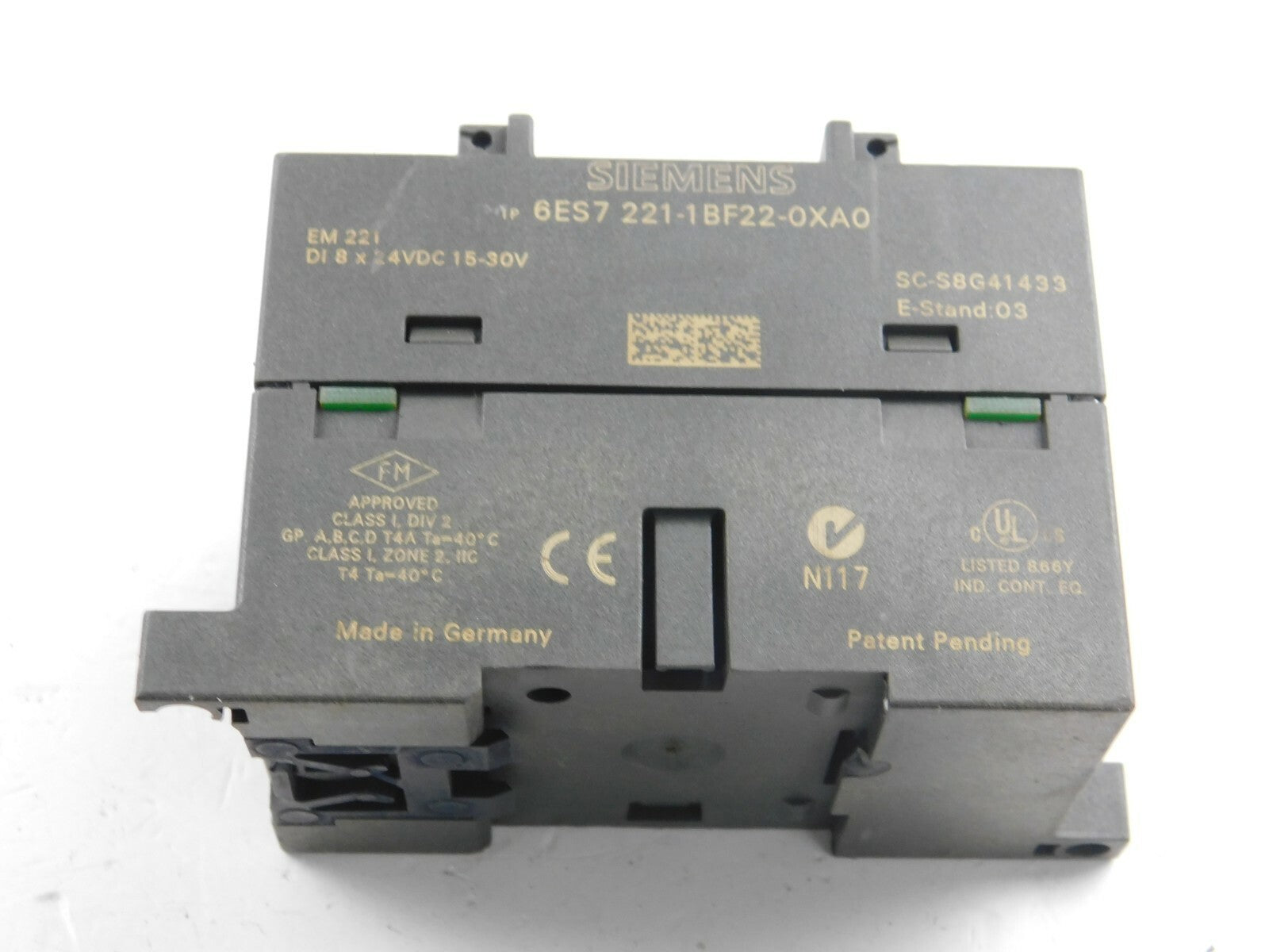 Siemens 6ES7 221-1BF22-0XA0  EM 221 221-1BF22-0XAC  + Sockel