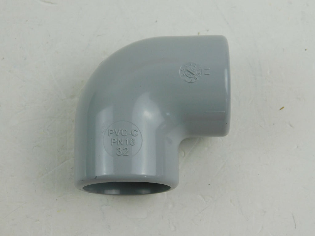 Georg Fischer Winkel 90° PVC-C PN16  32      **  28 Stück ** 