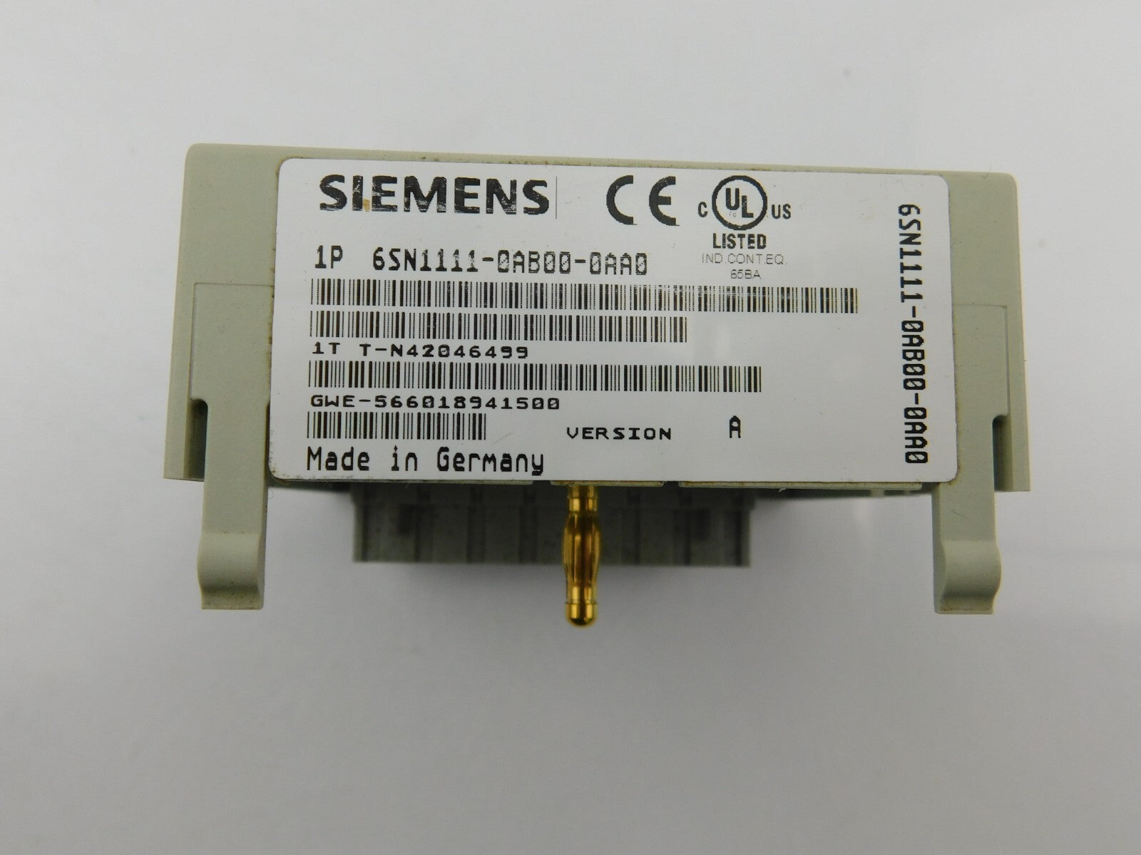 SIEMENS SIMODRIVE 6SN1111-0AB00-0AA