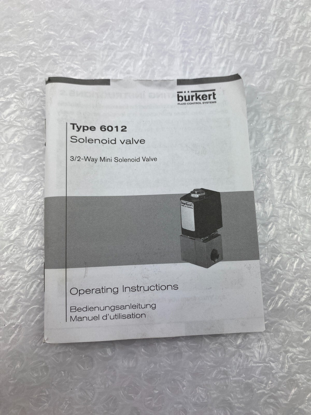 bürkert 6012 C 1,2 FKM PA 00425299
