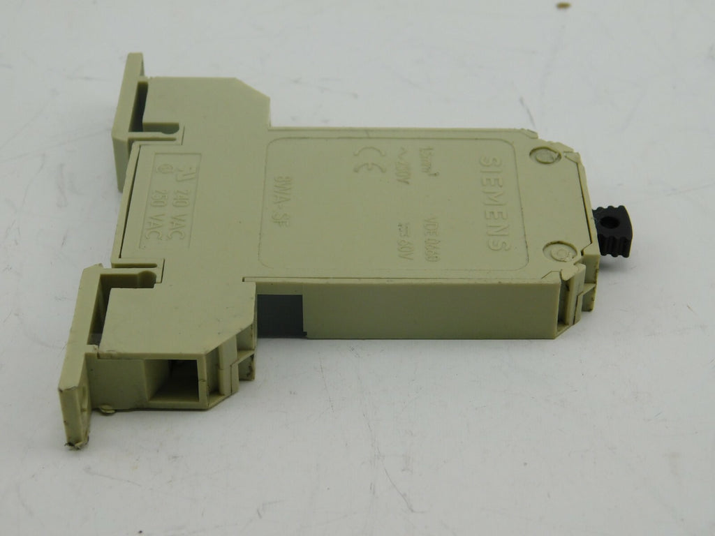 SIEMENS Schutzschalterklemme  8WA-SF ~250V 8WA1-011 -1SF26 ** 5 Stück **
