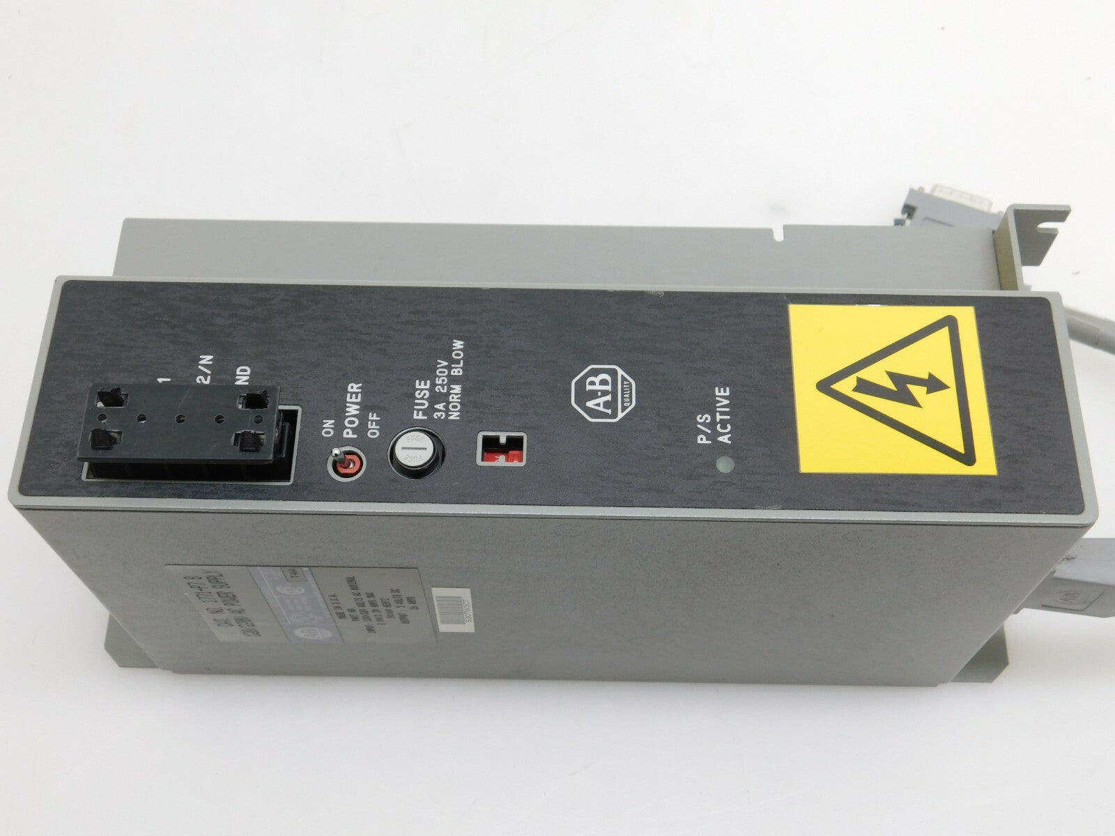A-B ALLEN BRADLEY  CAT.NO.1771-P7 B  120/220 V AC POWER SUPPLY
