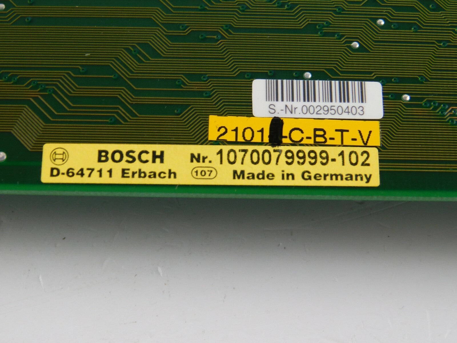 Bosch Platine Board Motherboard Nr.1070079999-102  2101-C-B-T-V