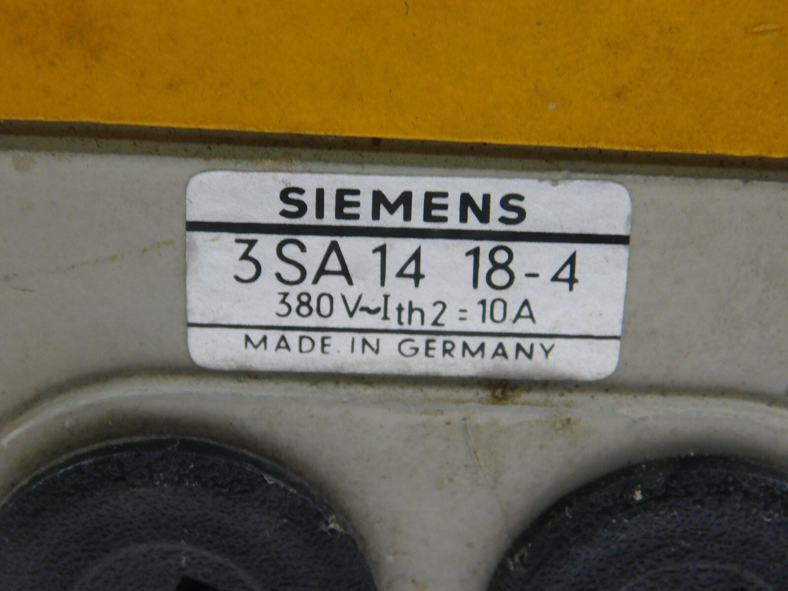 SIEMENS 3SA 14 18-4 