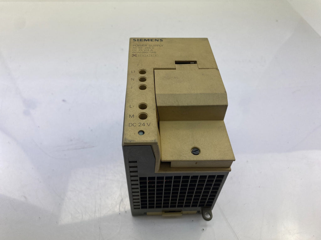 SIEMENS POWER SUPPLY AC 93-265V DC24 V/4 A 6EW1380-1AB