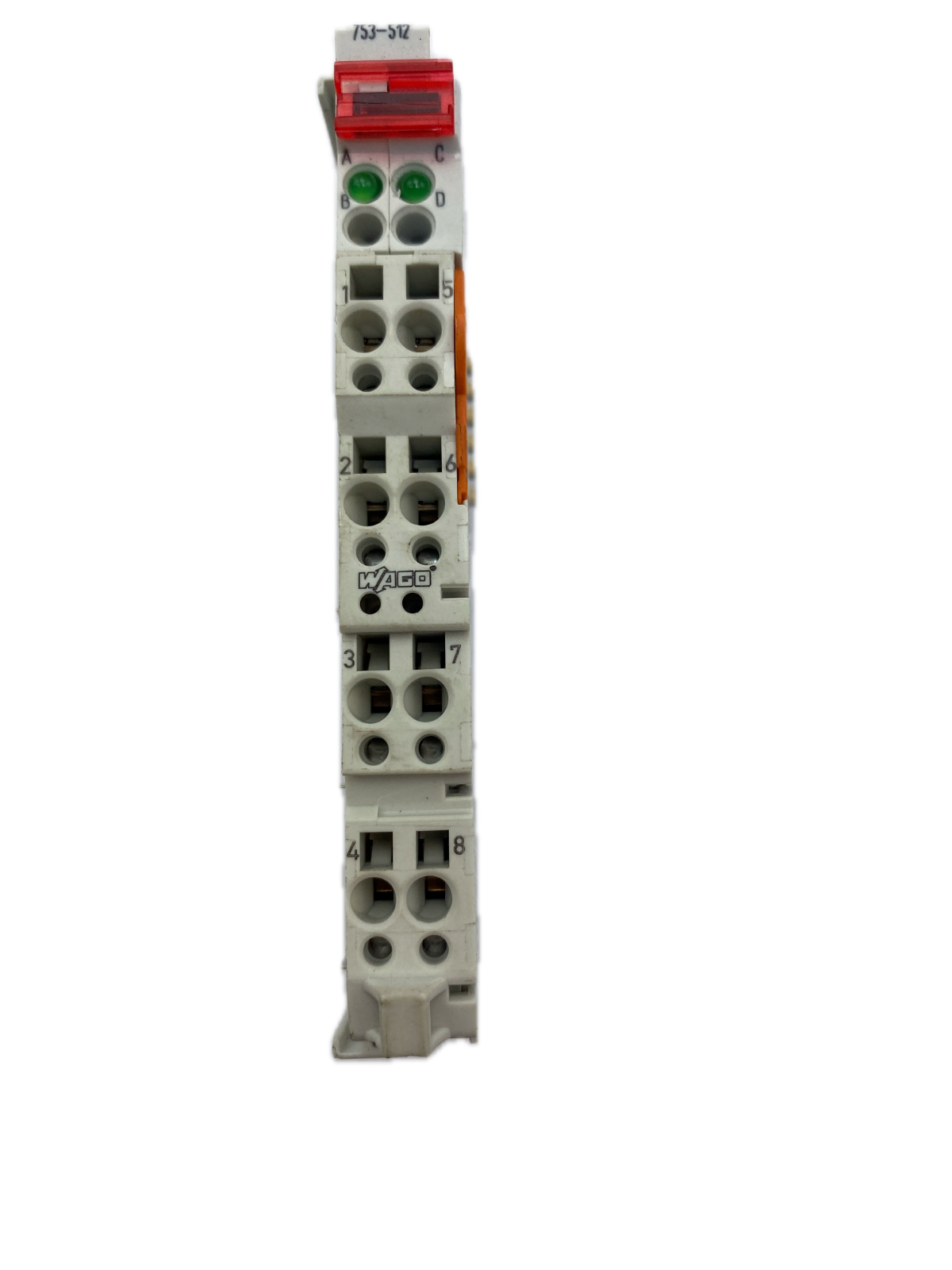 WAGO ITEM-NO.:753-512 200 250V AC 2,0A Rel.2NO 0.08-2.5mm