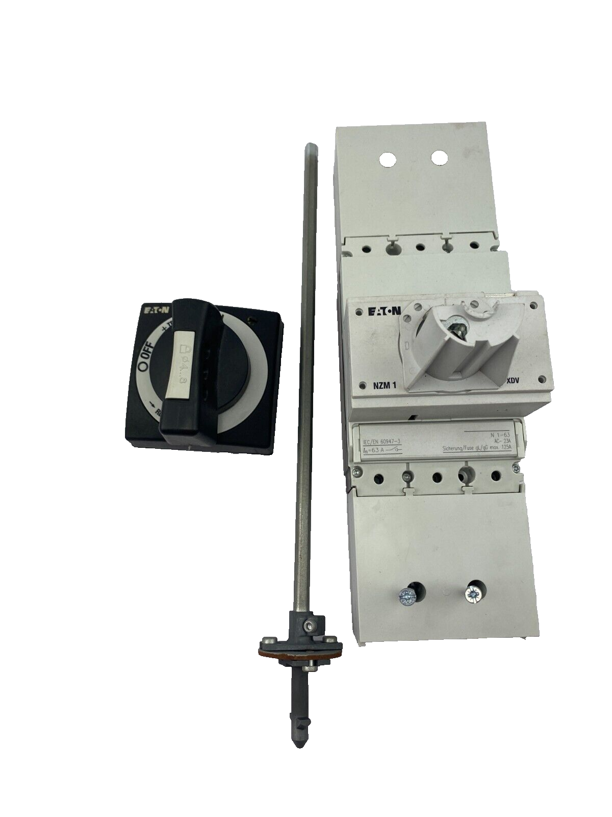 EATON NZM 1 XDV - N 1-63 AC-23A IEC/EN 60947-3 63A