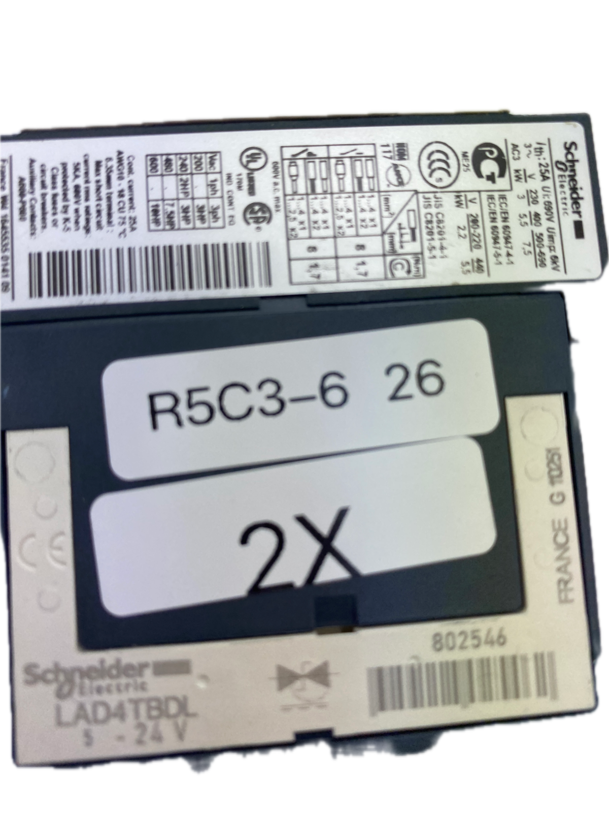 Schneider Electric LC1D12BD 24V DC