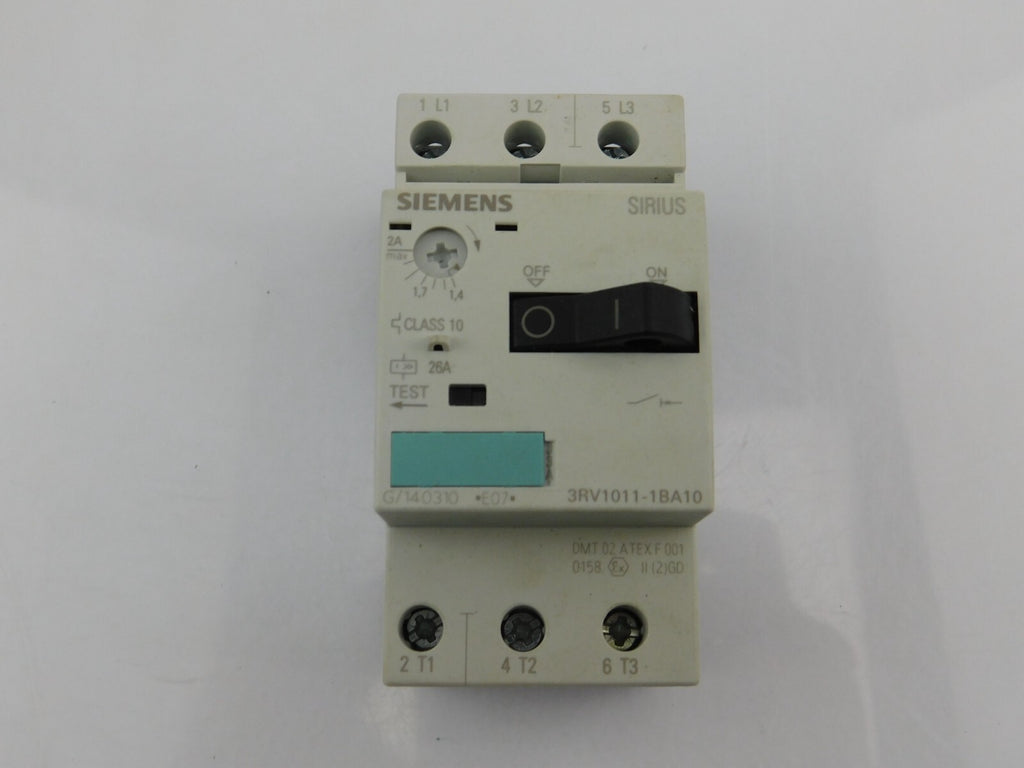SIEMENS Motorabschalter 3RV1011-1BA10
