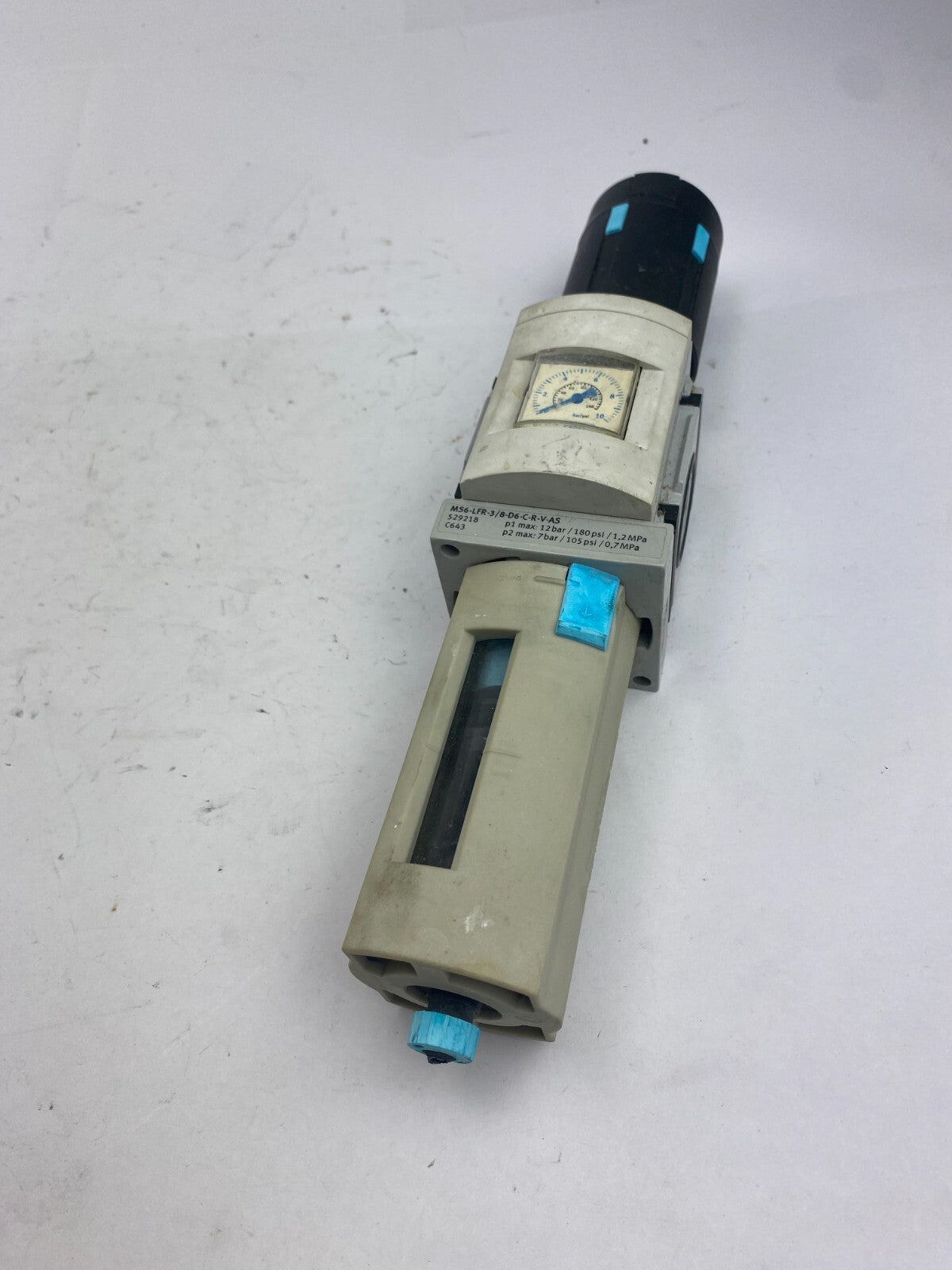 FESTO MS6-LFR-3/8-D6-C-R-V-AS 529218