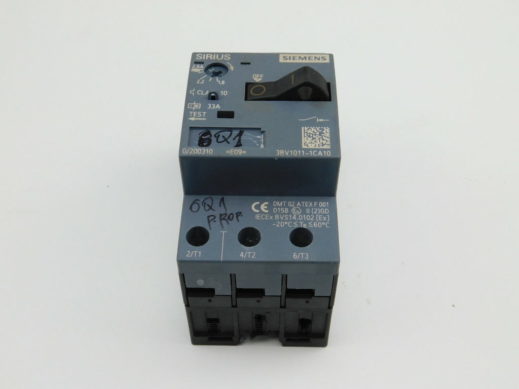 SIEMENS SIRIUS Leistungsschalter 3RV1011-1CA10