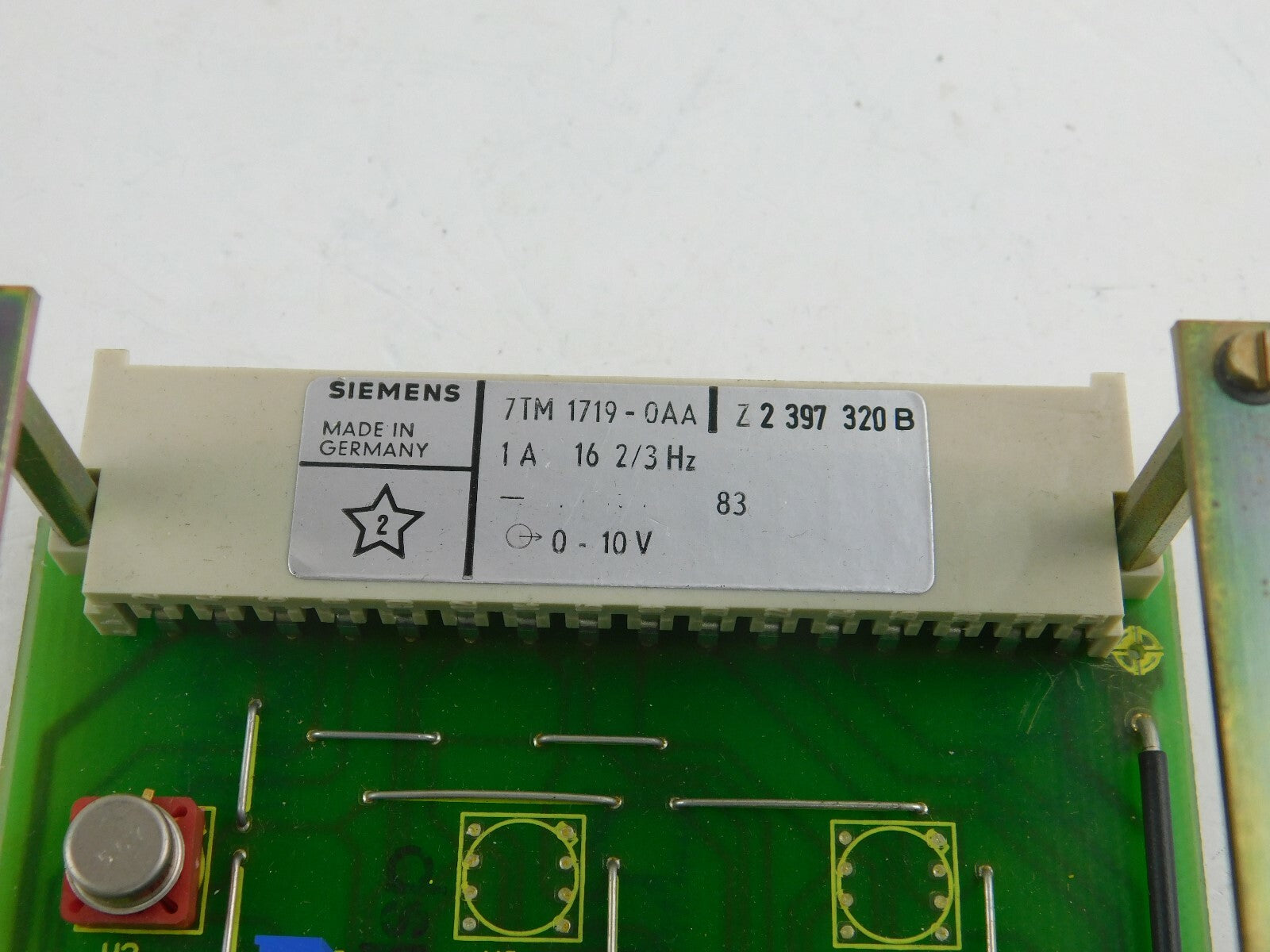 Siemens 7TM1719-0AA  Z2 397 320B  NZ / TK 9087 997 C BL.2