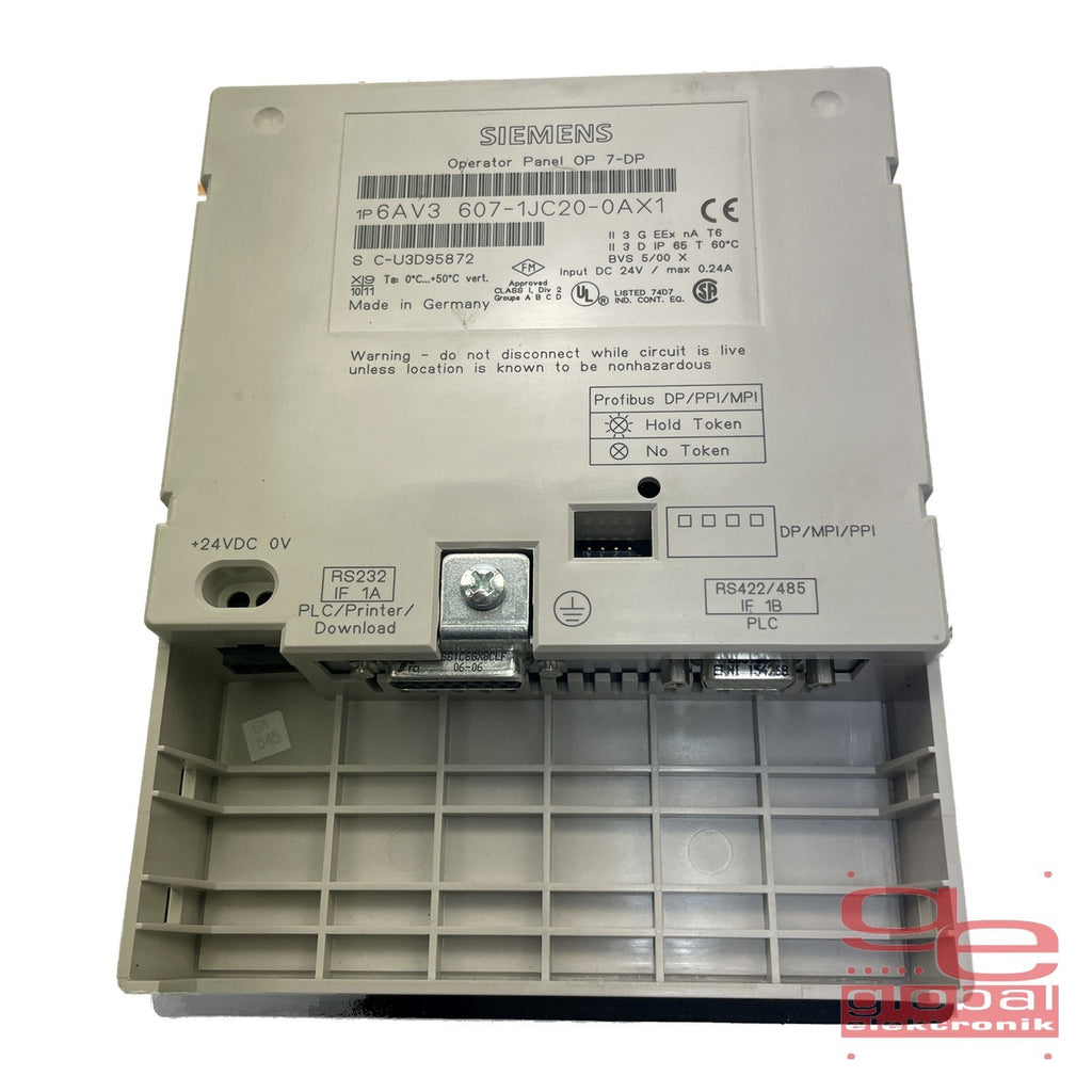 SIEMENS Operator Panel OP 7-DP  6AV3 607-1JC20-0AX1