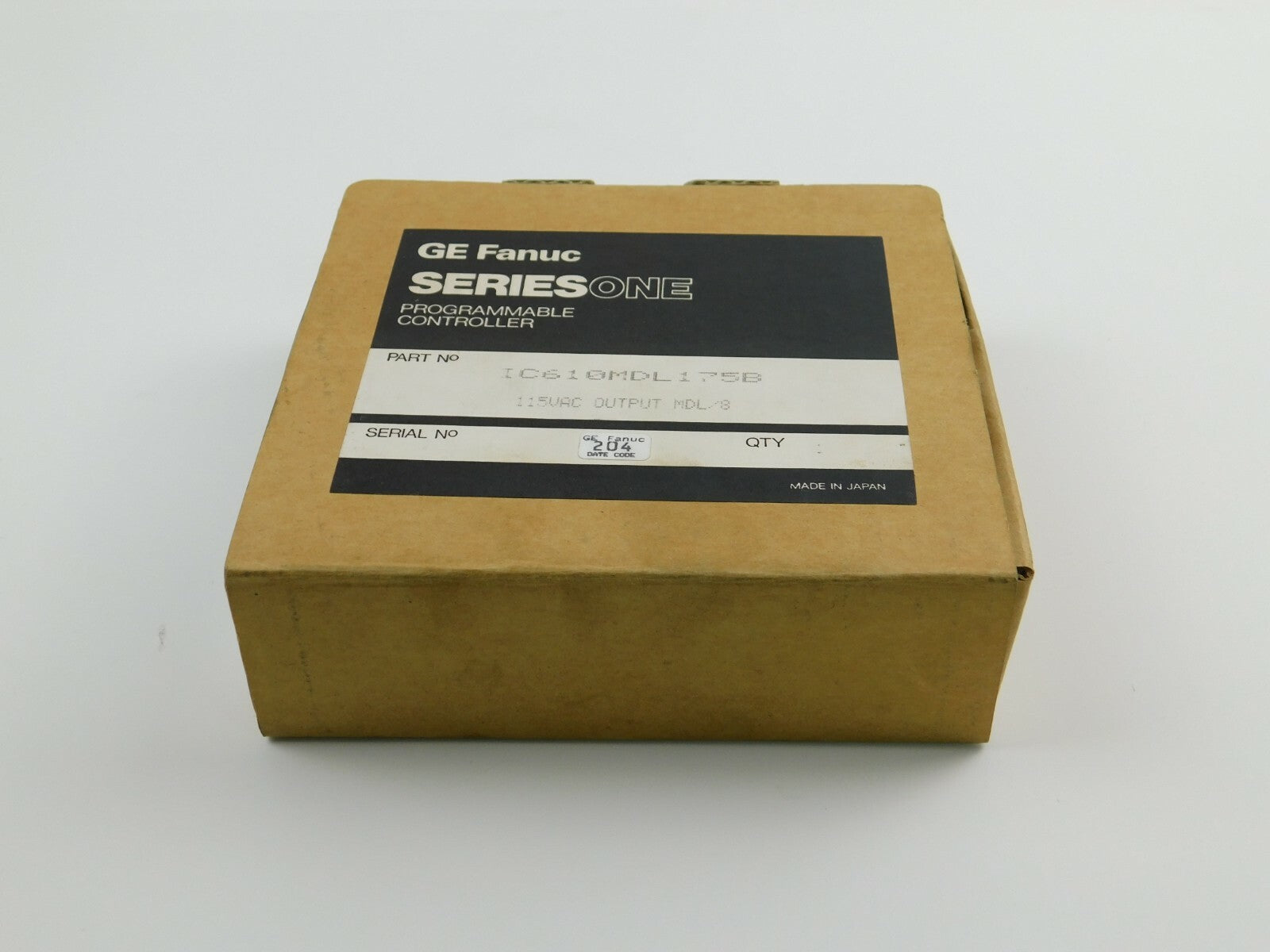 GE FANUC  IC610MDL175B