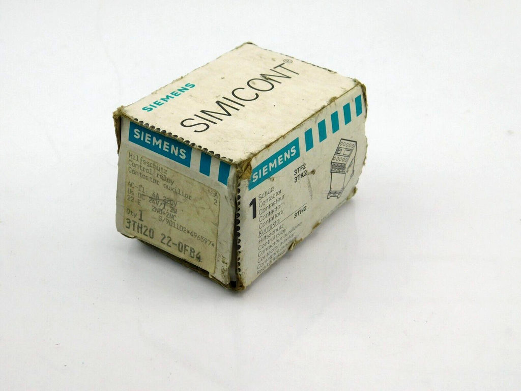Siemens Hilfsschütz 3TH20 22-FB4 4a 220V