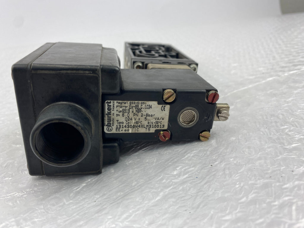 bürkert 6519 W NBR 6,0 PN 2-8bar
