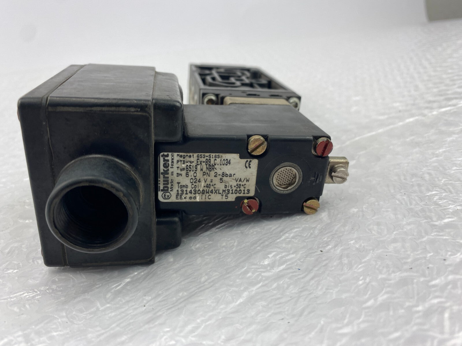 bürkert 6519 W NBR 6,0 PN 2-8bar