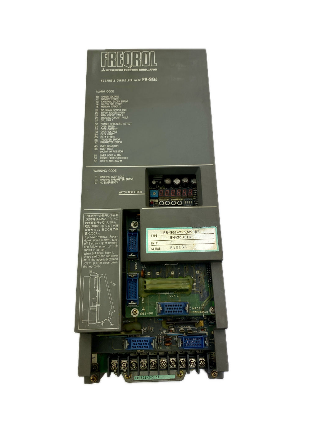 MITSUBISHI  FREQROL FR-SGJ-2-5.5K -BR   BN420U014