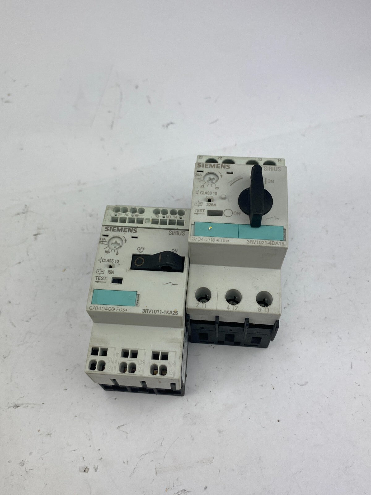 POSTEN...SIEMENS SIRIUS 3RV1021-4DA15 12A +3RV1021-4DA15 25A