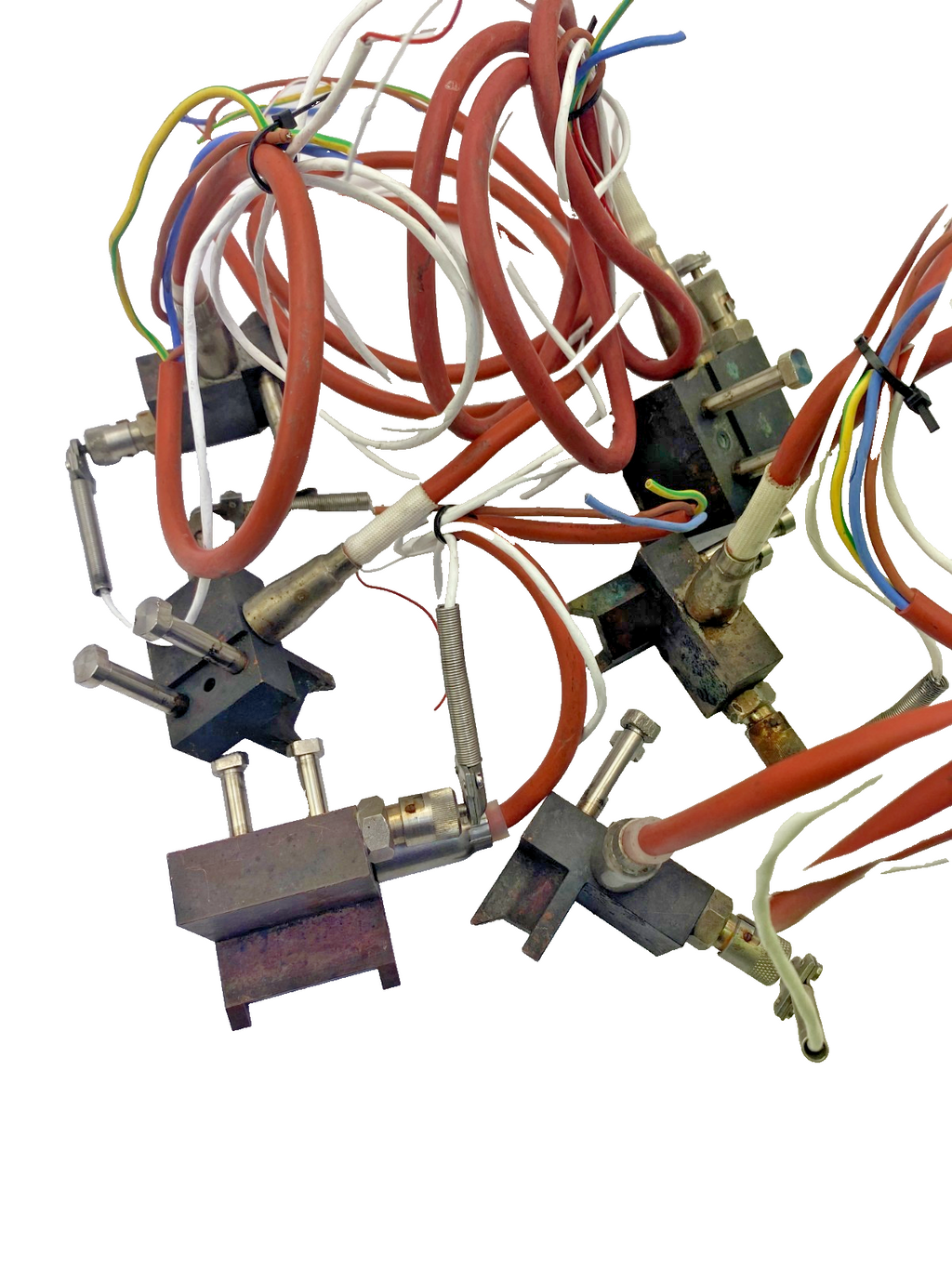 Posten T+H HLP Heizpatronen / Heizelemente mit Halterungen und Anschlusskabeln
