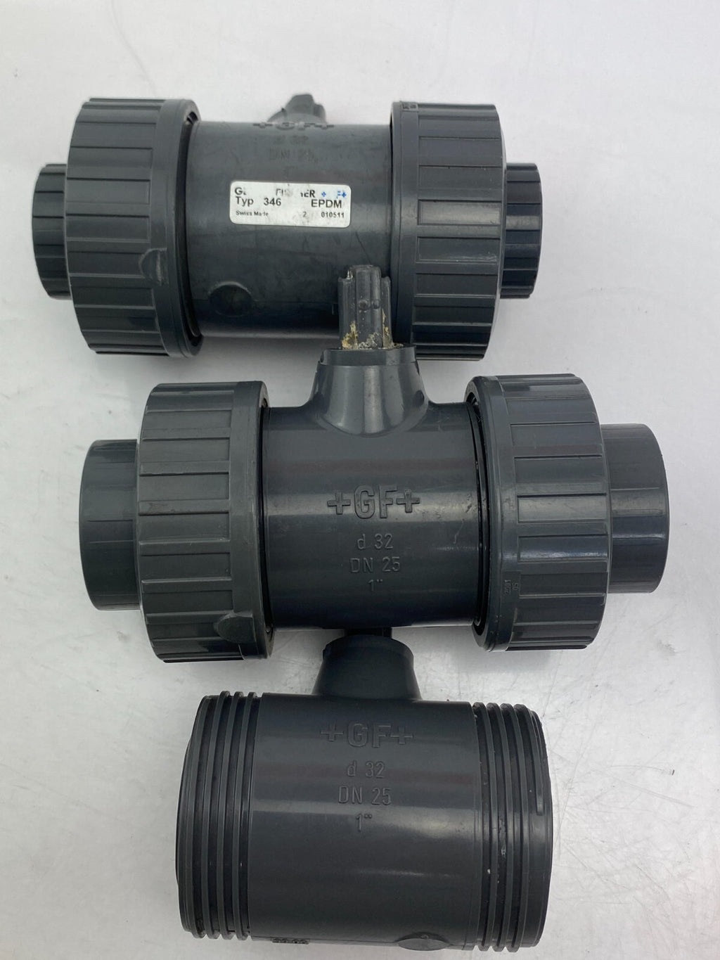 Posten GEORG FISCHER 34 EPDM d 32 DN 25 ** 3 Stück **