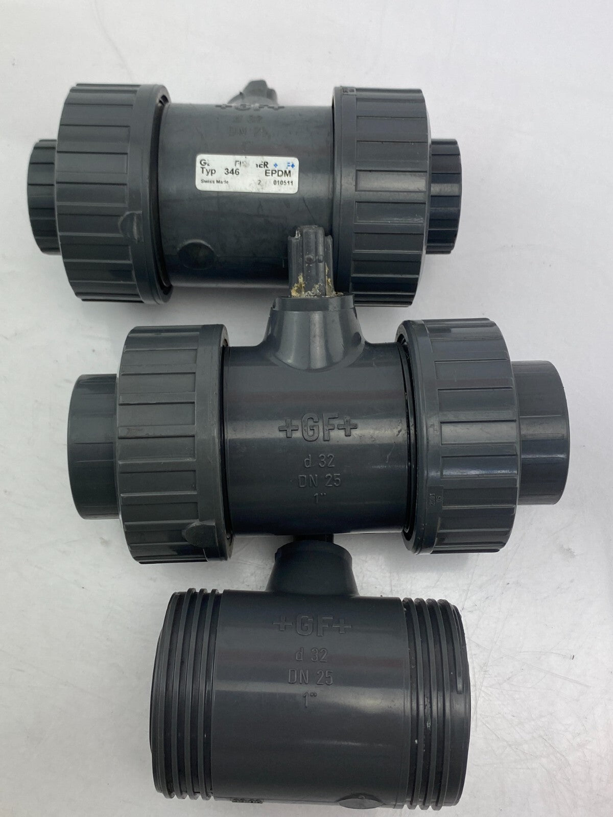 Posten GEORG FISCHER 34 EPDM d 32 DN 25 ** 3 Stück **