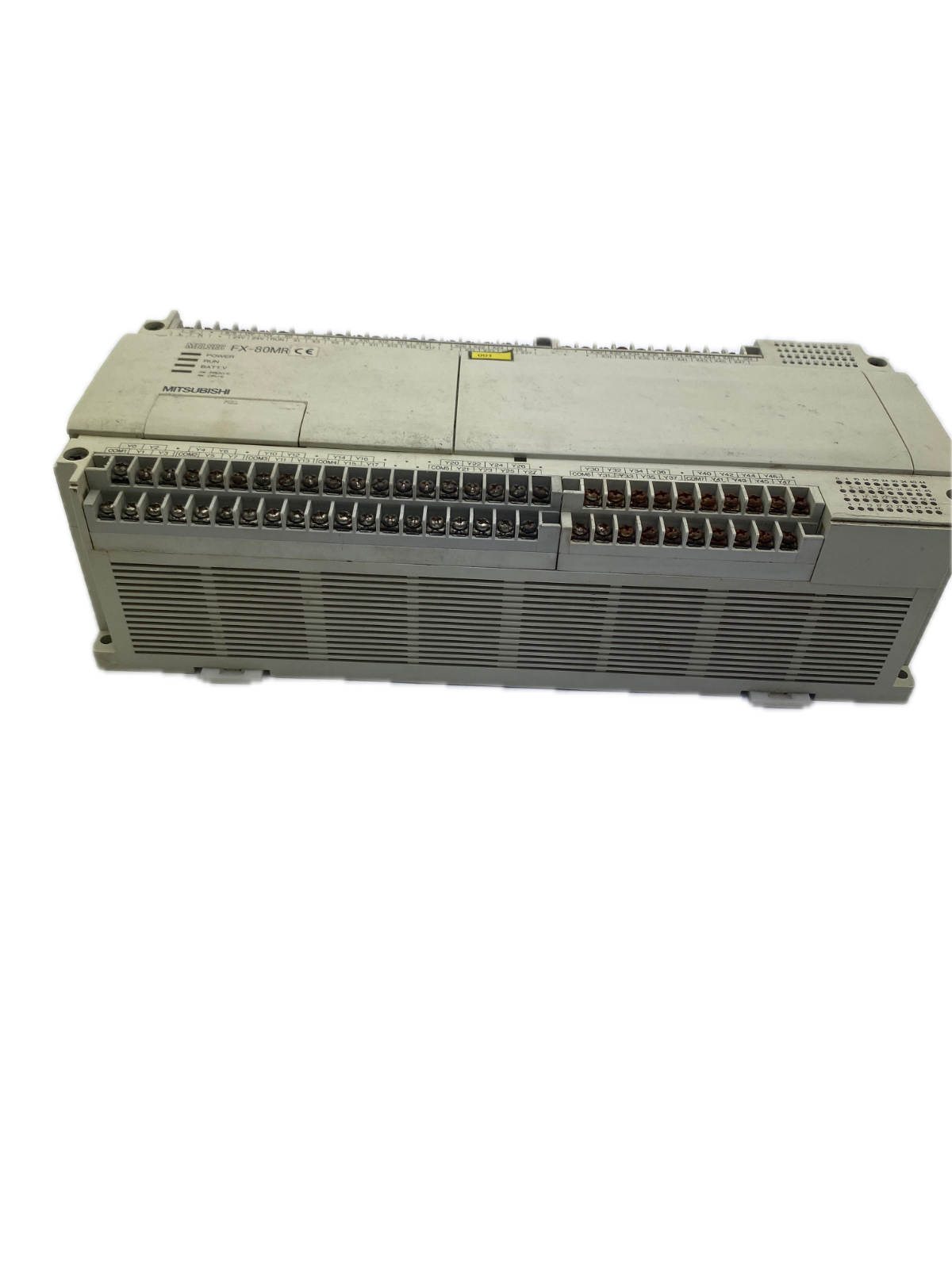 Mitsubishi MELSEC  PROGRAMMABLE CONTROLLER MODEL FX-80MR-ES 100-240VAC 50/60Hz