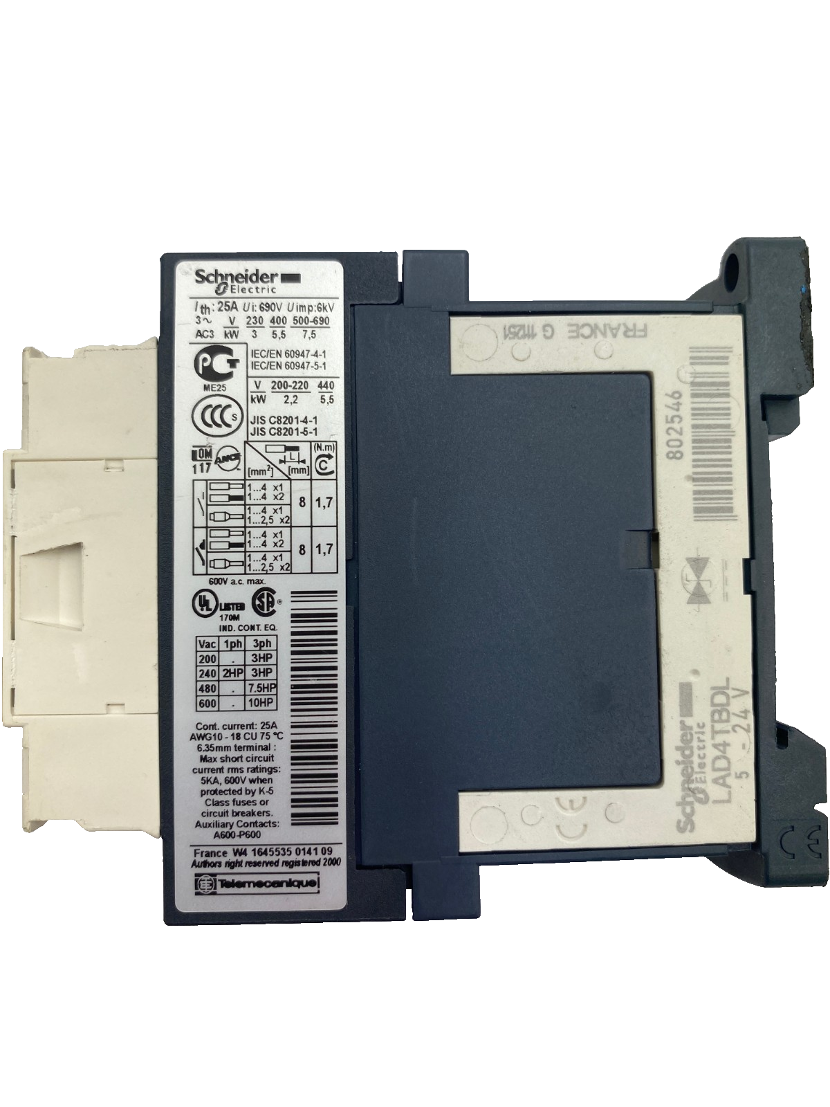 Schneider Electric LC1D12 BL