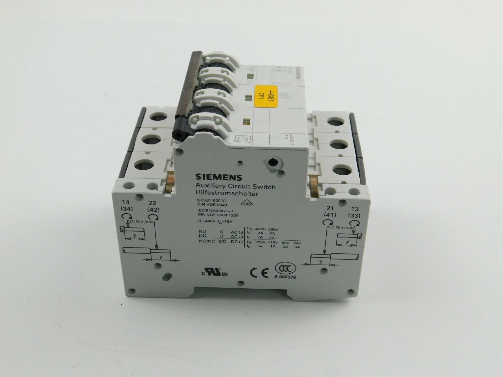 Siemens  Leitungsschutz 5SY63 MCB B16 400 V ** 2 Stück **