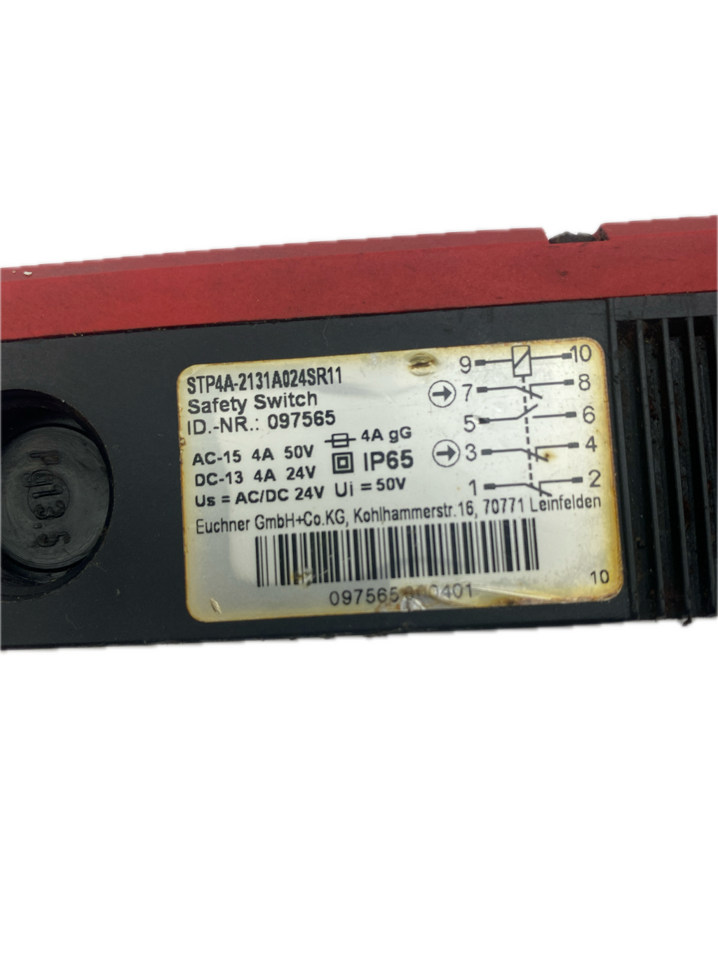 EUCHNER STP4A-2131A024SR11 Safety Switch