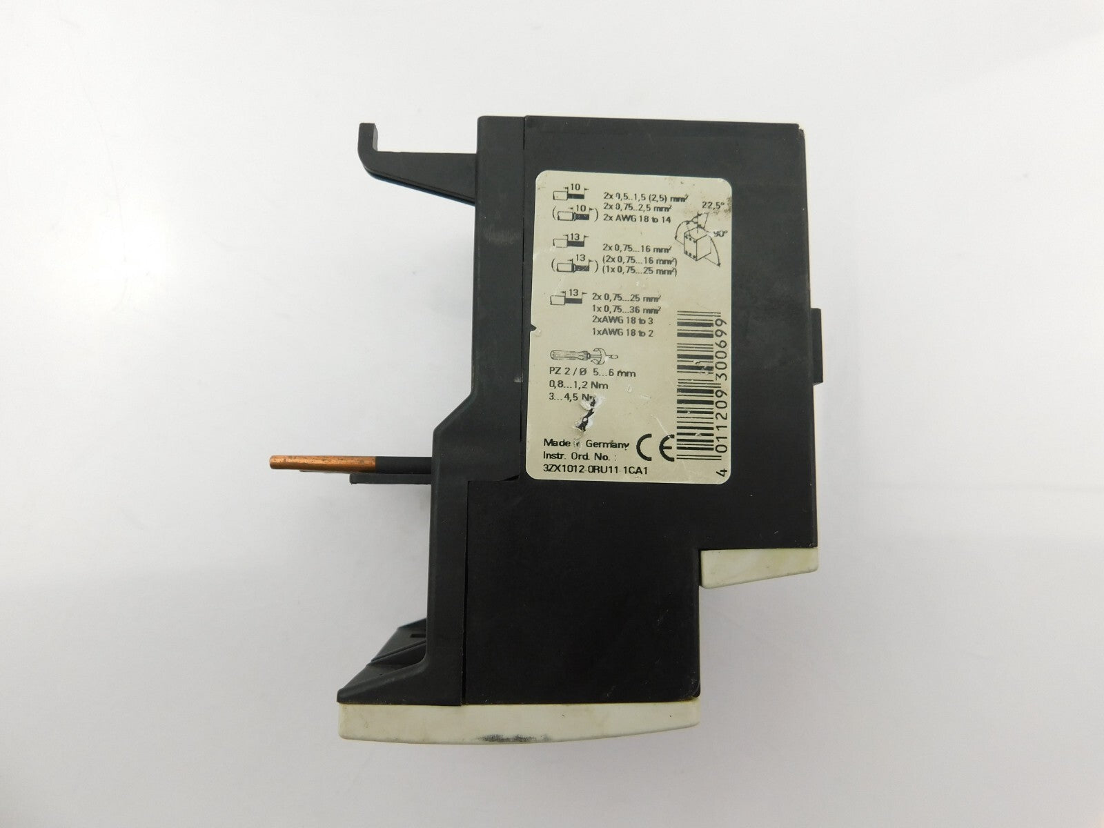 SIEMENS Überlastrelais  SIRIUS 3RU1136-4HB0