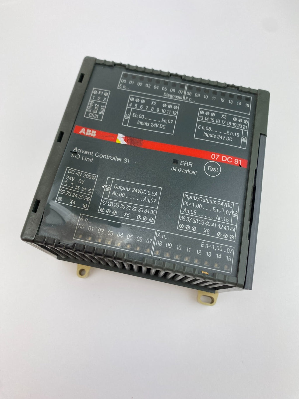 ABB 07DC91 ERR 04Ovwerload Advant Controller 31