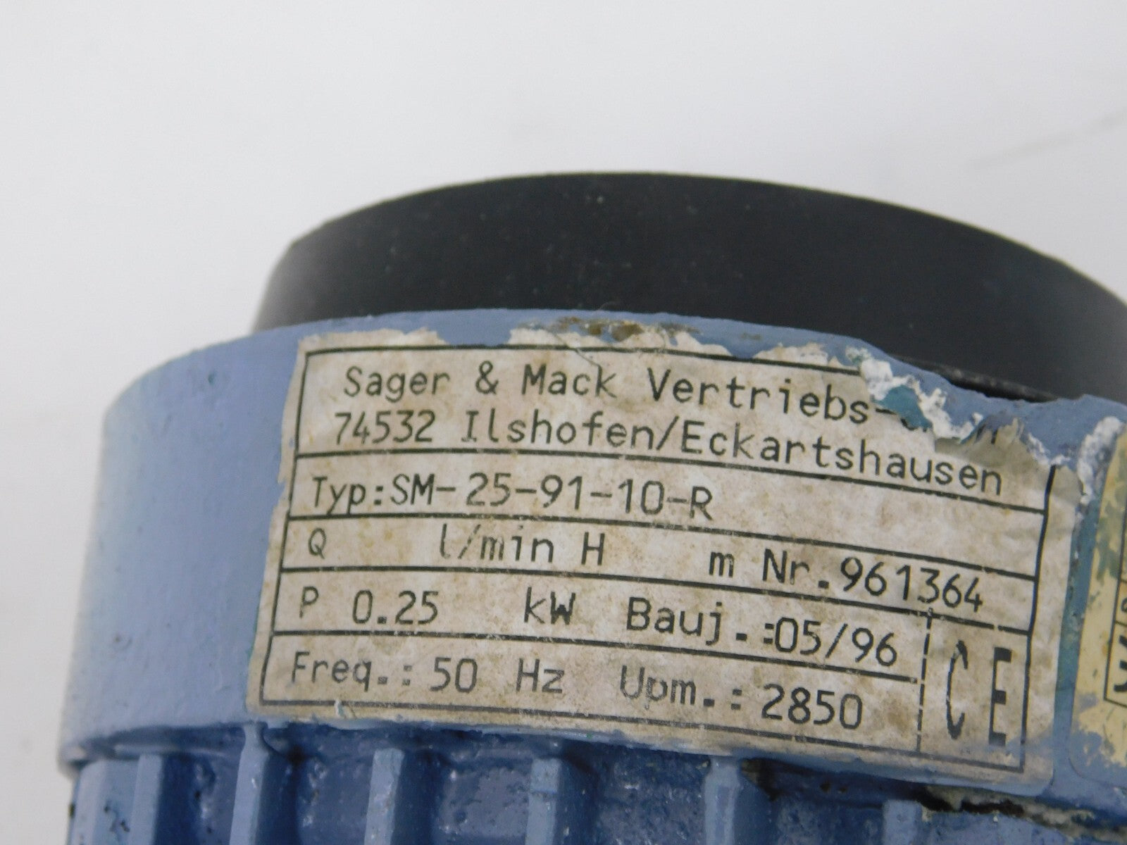 ABB Motors MT63B14F75-2 MK110084-S 0.25 KW SAGER & MACK Vertriebs SM-2591-10-R